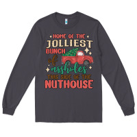 Smoke home of the jollıest bunch of assholes thıs sıd Long Sleeve Tee - MaliasSmallBusiness