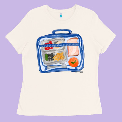 Lunchbox Fa Element Ladies Tee Designed By Fadigitalartstudio