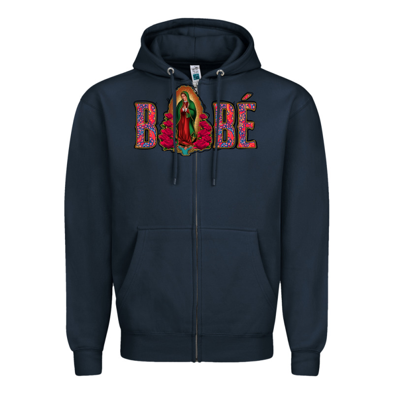 Bebe Our Lady Of Guadalupe Zipper Hoodie by Bettercallsaul | Teevron