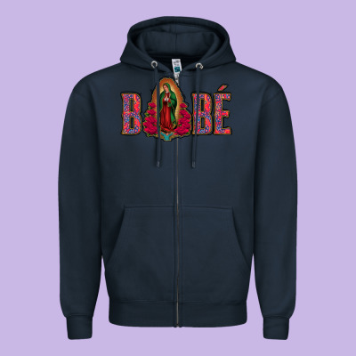Bebe Our Lady Of Guadalupe Zipper Hoodie Designed By Bettercallsaul