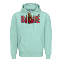 Seafoam Bebe our lady of guadalupe Zipper Hoodie - Bettercallsaul
