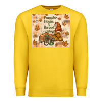 Lemon pumpkin kisses and harvest wishes Premium Sweatshirt - TumblerDesignByShophia
