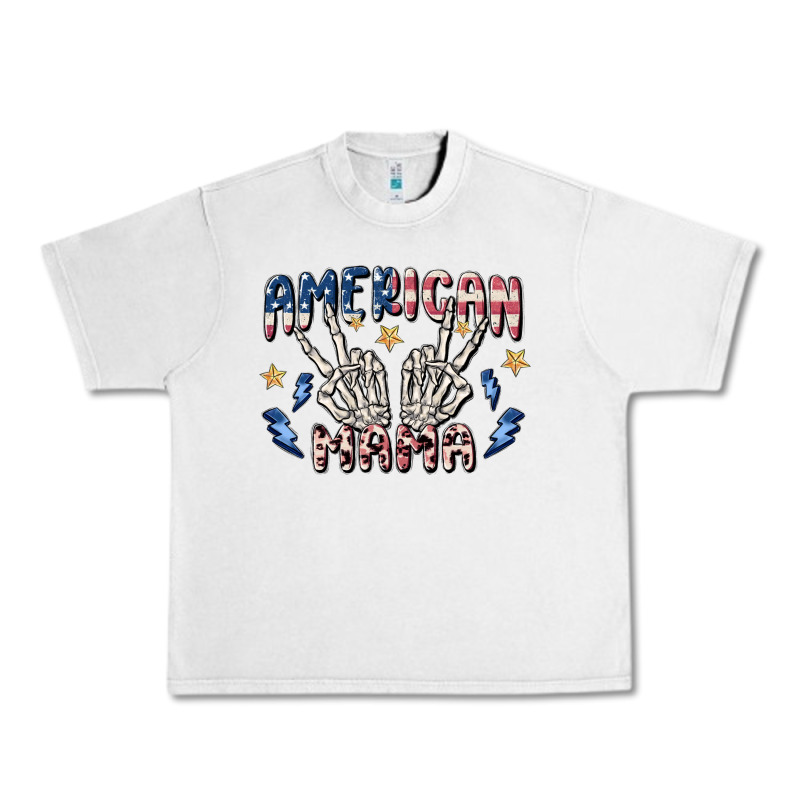 American Mama Urban Heavy Tee by MaliasSmallBusiness | Teevron