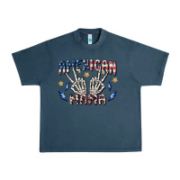 Midnight Navy american mama Urban Heavy Tee - MaliasSmallBusiness