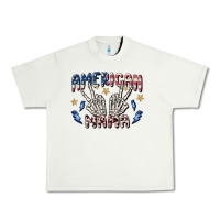 Pistachio american mama Urban Heavy Tee - MaliasSmallBusiness