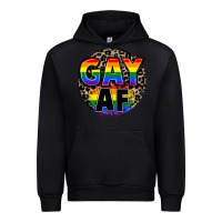 Black Gay af Urban Hoodie - FaDigitalArtStudio