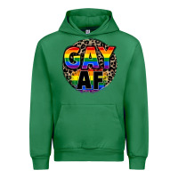 Emerald Gay af Urban Hoodie - FaDigitalArtStudio