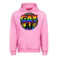 Fuchsia Pink Gay af Urban Hoodie - FaDigitalArtStudio