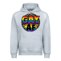 Heather Grey Gay af Urban Hoodie - FaDigitalArtStudio