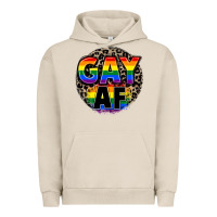 Pigment French Oak Gay af Urban Hoodie - FaDigitalArtStudio