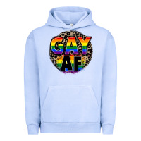 Pigment Grape Ice Gay af Urban Hoodie - FaDigitalArtStudio