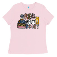 Bubblegum Pink Tequila Ladies Tee - CowhideDigitalArt