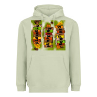 Matcha flannels hayrides pumpkins bonfires fall Heavyweight Hoodie - TumblerDesignByShophia