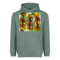 Sage flannels hayrides pumpkins bonfires fall Heavyweight Hoodie - TumblerDesignByShophia