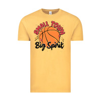 Vintage Mustard small town big spirit Vintage Tee - MaliasSmallBusiness