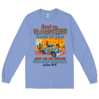 Colony Blue bind my wandering heart to thee Long Sleeve Tee - MaliasSmallBusiness