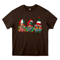 Chocolate Brown mexican flag gnomes Heavy Core Tee - RacoonDesign