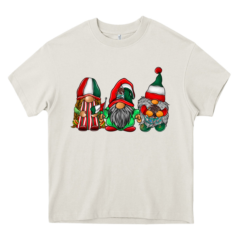Mexican Flag Gnomes Heavy Core Tee by RacoonDesign | Teevron