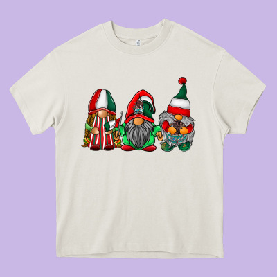 Mexican Flag Gnomes Heavy Core Tee Designed By Racoondesign