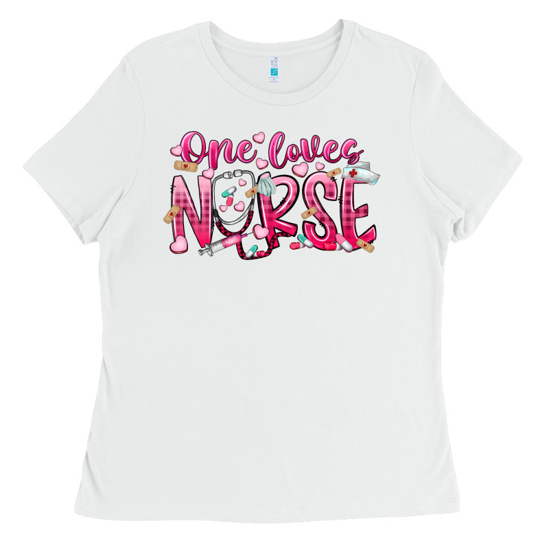 One Loves Nurse Ladies Tee by RacoonDesign | Teevron
