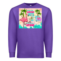 Purple never take camping advice from me Premium Sweatshirt - TumblerDesignByShophia