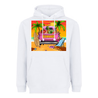 White summer truck Heavyweight Hoodie - TumblerDesignByShophia