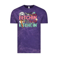 Cloud Purple no bitchin in my kitchin Vintage Tee - MaliasSmallBusiness