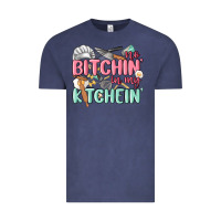 Vintage Denim no bitchin in my kitchin Vintage Tee - MaliasSmallBusiness