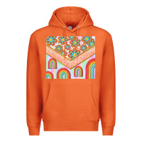 Carrot hippie rainbow and daisy Premium Hoodie - TumblerDesignByShophia