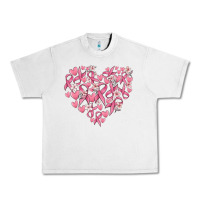 Lunar Rock breast cancer awareness heart Urban Heavy Tee - MaliasSmallBusiness