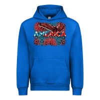 Cobalt America america america america 4th of july Urban Hoodie - FaDigitalArtStudio