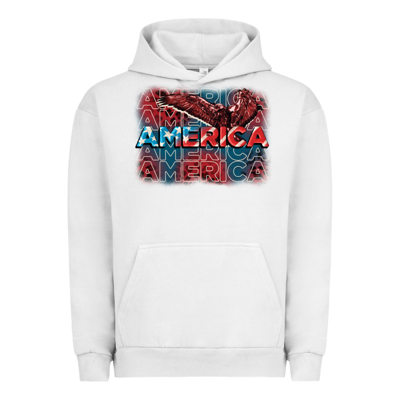 America America America America 4th Of July Urban Hoodie by FaDigitalArtStudio | Teevron