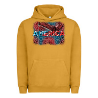 Pigment Peanut Butter America america america america 4th of july Urban Hoodie - FaDigitalArtStudio