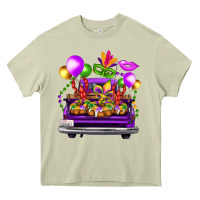 Mossy mardi gras farm truck Heavy Core Tee - FaDigitalArtStudio