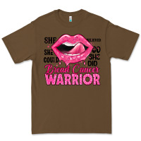 Cacao breast cancer warrior lips Premium Tee - JahusDesignShop