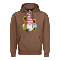 Chestnut easter gnomes egg carrot sunflowers Zipper Hoodie - RanaPortraitStore