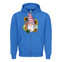 True Royal easter gnomes egg carrot sunflowers Zipper Hoodie - RanaPortraitStore