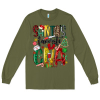 Army Green santas favorite cna nurse Long Sleeve Tee - MaliasSmallBusiness