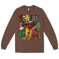 Chestnut santas favorite cna nurse Long Sleeve Tee - MaliasSmallBusiness