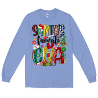 Colony Blue santas favorite cna nurse Long Sleeve Tee - MaliasSmallBusiness