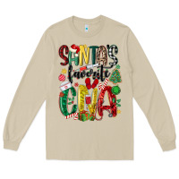 Mushroom santas favorite cna nurse Long Sleeve Tee - MaliasSmallBusiness