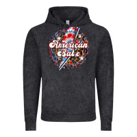 Vintage Black Western American Babe Patriotic Vintage Hoodie - LillyAllenDesigns