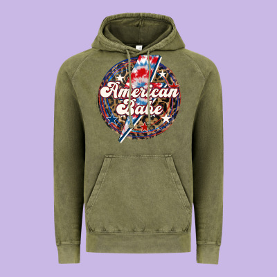 Western American Babe Patriotic Vintage Hoodie Designed By Lillyallendesigns