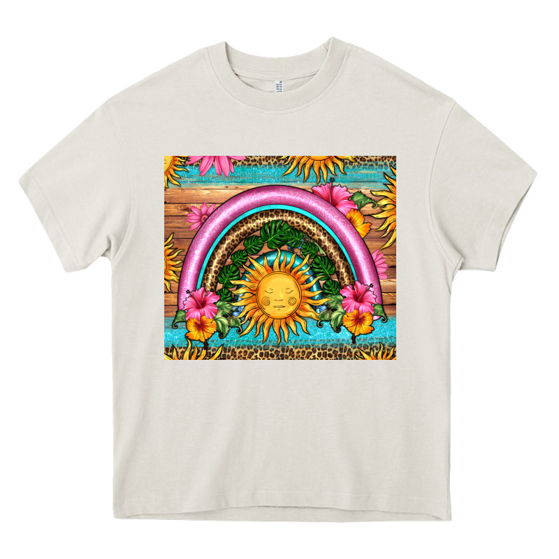 Summer Rainbow Heavy Core Tee by HRA Design Shop | Teevron