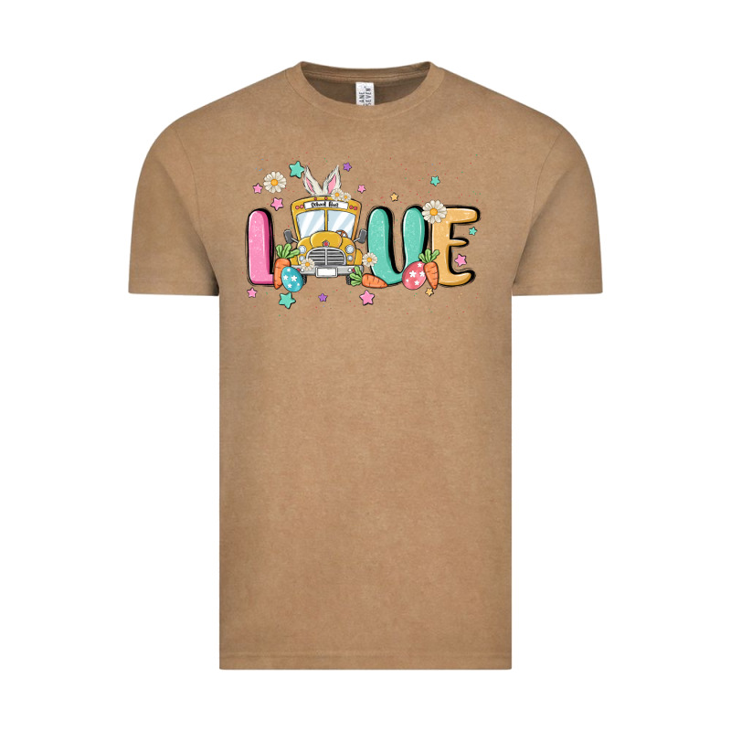 Love School Bus Vintage Tee by MaliasSmallBusiness | Teevron