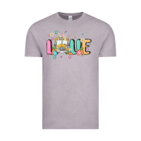 Vintage Zinc love school bus Vintage Tee - MaliasSmallBusiness