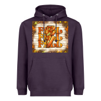 Plum fall with lightning bolt Heavyweight Hoodie - TumblerDesignByShophia