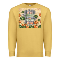 Antique Gold all the plaid and pumpkin things Premium Sweatshirt - TumblerDesignByShophia