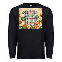 Black all the plaid and pumpkin things Premium Sweatshirt - TumblerDesignByShophia