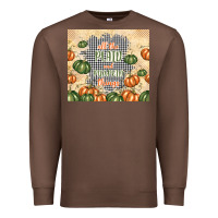 Chestnut all the plaid and pumpkin things Premium Sweatshirt - TumblerDesignByShophia